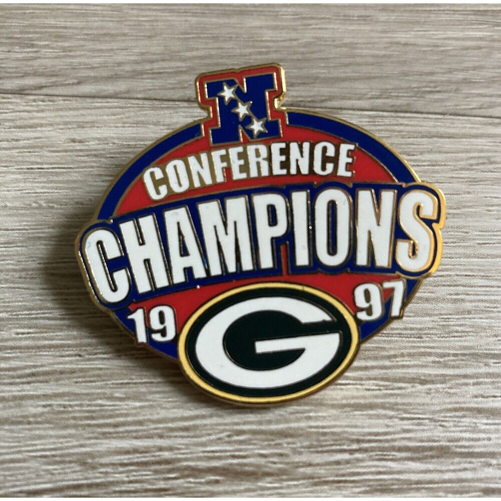 1997 Green Bay Packers Conference Champions PIN Willabee Ward CHAMP Collections